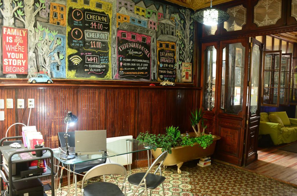 וואלפאראיסו Escarabajo Hostel (Adults Only) מראה חיצוני תמונה